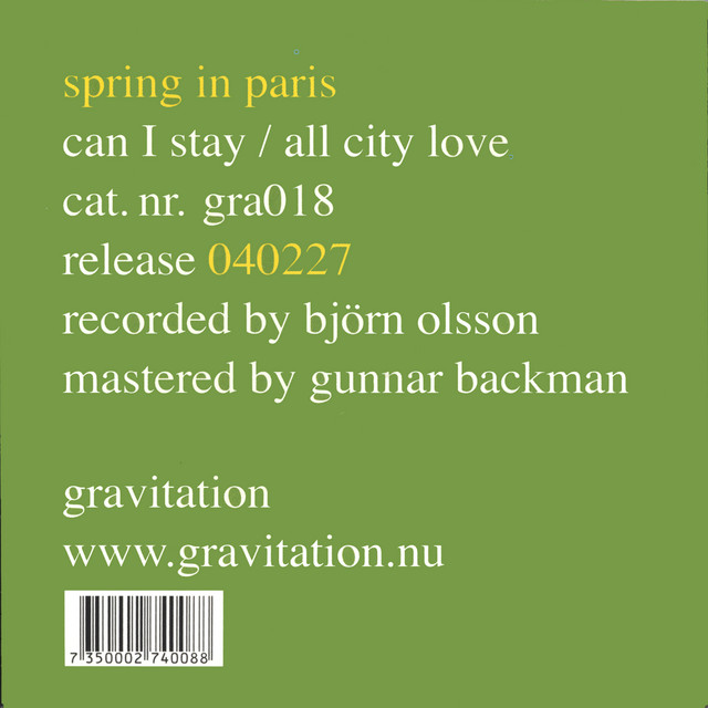 Can I Stay/All City Love cover art