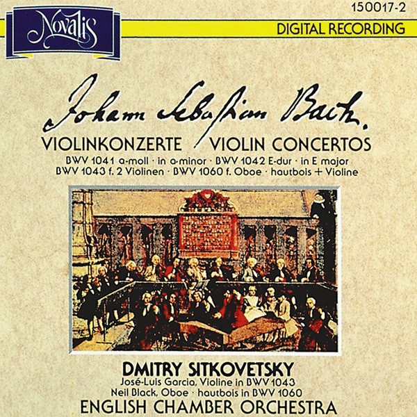 J. S. Bach: Violinkonzerte cover art