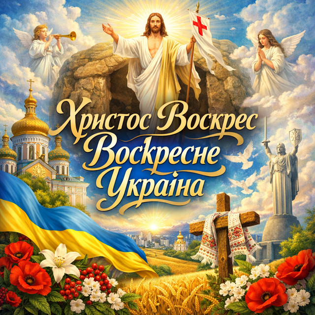 Обкладинка: Христос Воскрес - Воскресне Україна — Назаріто