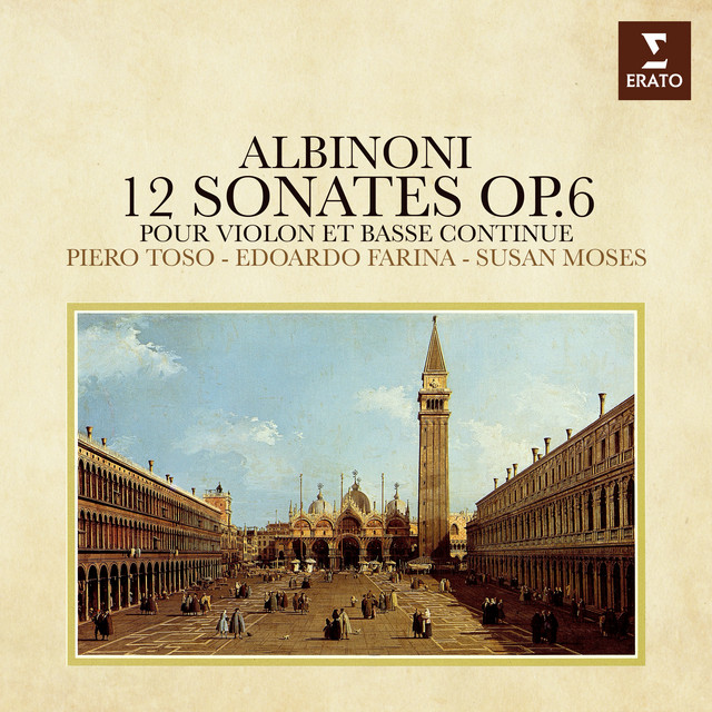 Albinoni: 12 Sonates pour violon et basse continue, Op. 6 cover art