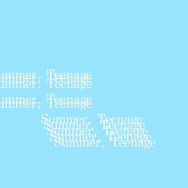 Summer, Teenage cover art