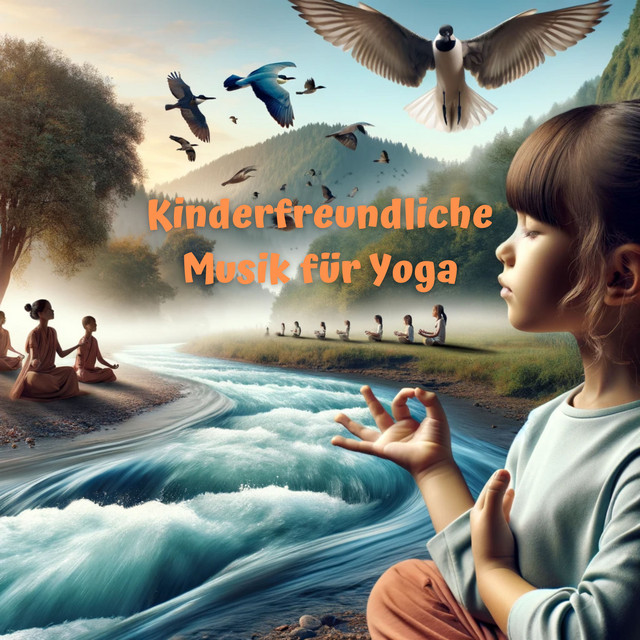 Kinderfreundliche Musik für Yoga, Entspannung und Meditation mit Fluss, Vögeln und Cello