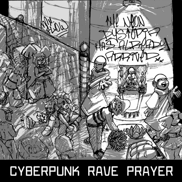 Cyberpunk Rave Prayer V1 cover art