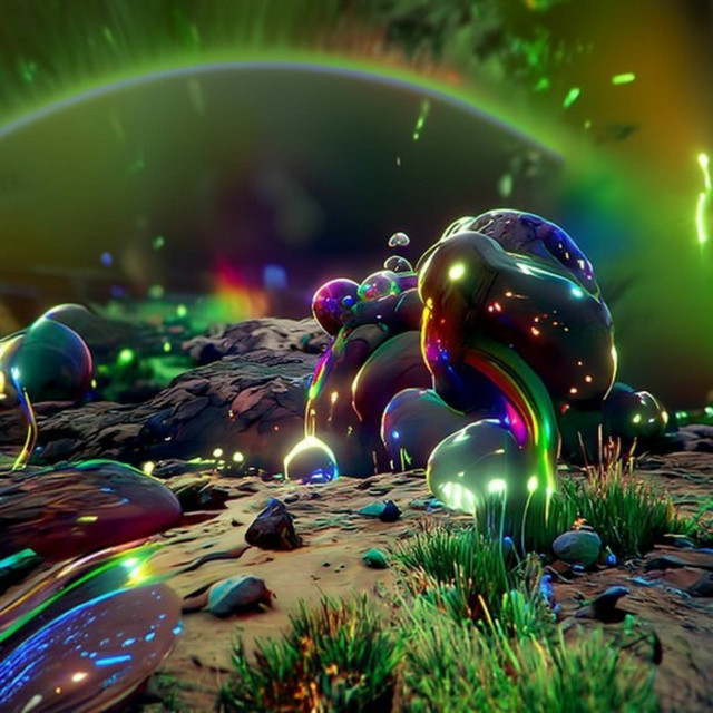 Bubble cover art
