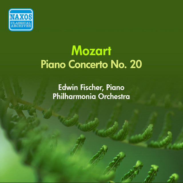 Mozart, W.A.: Piano Concerto No. 20 (Fischer, Philharmonia) (1956)