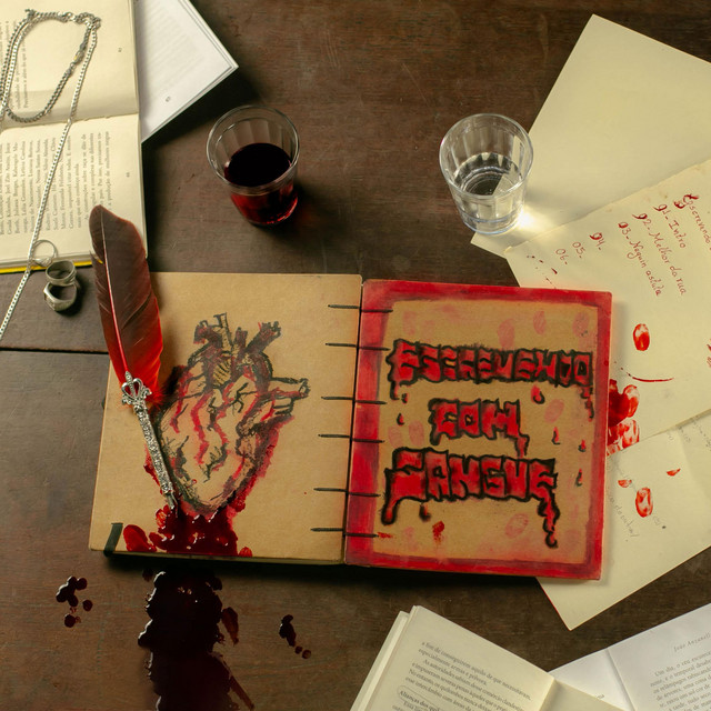 Escrevendo Com Sangue cover art