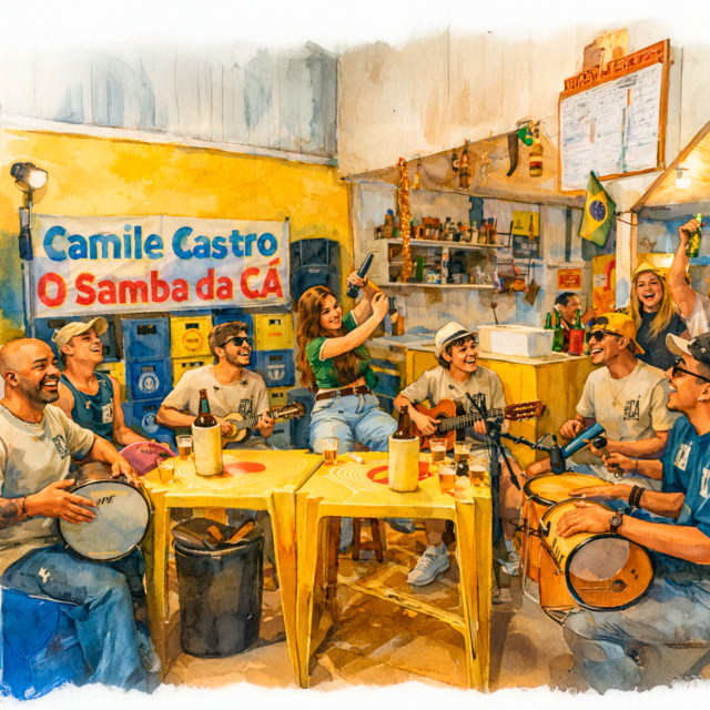 O Samba da Cá cover art