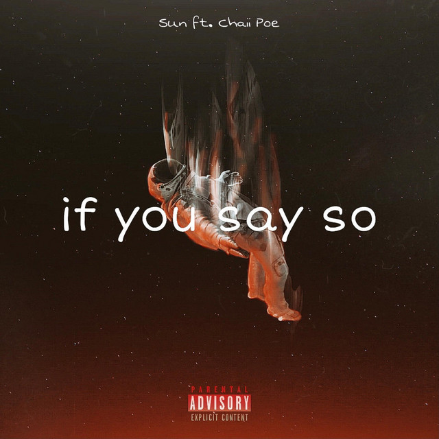 If you say so by Chaii Poe album cover