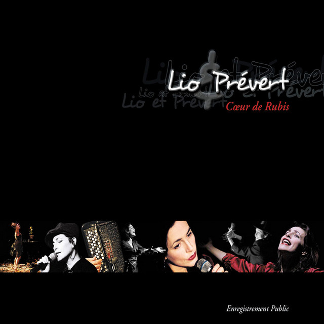 Coeur de Rubis (Lio chante Prévert) cover art