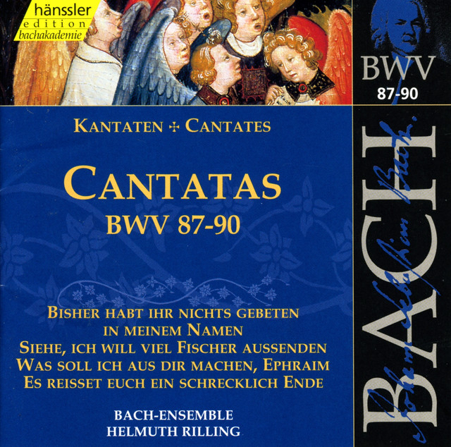 Bach, J.S.: Cantatas, Bwv 87-90 cover