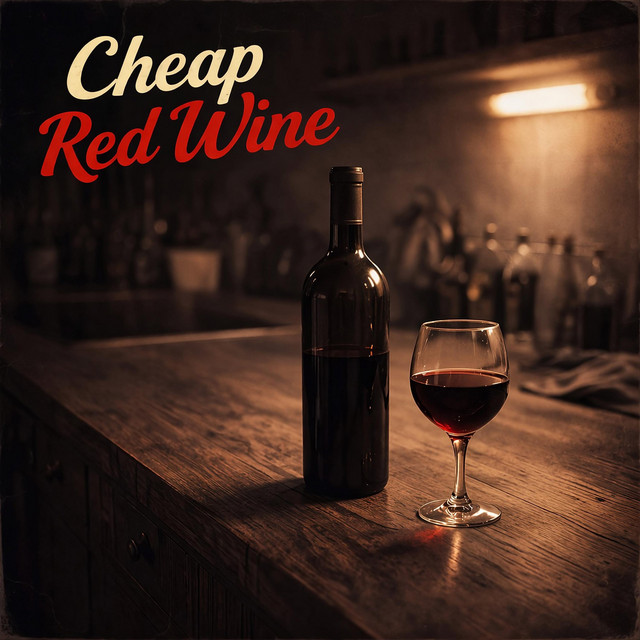 Cheap Red Wine by Eddie Dalton cover design