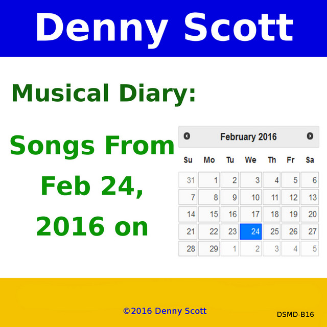 Musical Diary: Songs from Feb 24, 2016 On cover art