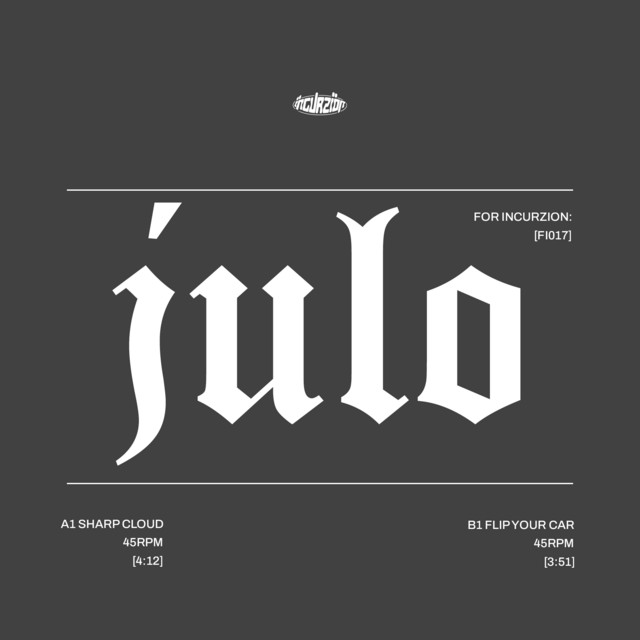 JuLo For Incurzion: cover art