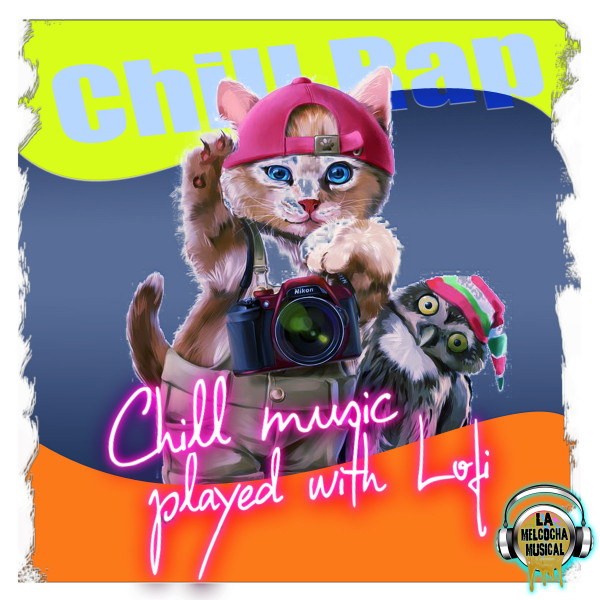 Chill music played with Lofi cover art