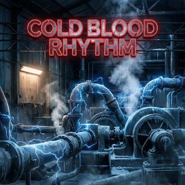 Album cover for Cold Blood Rhythm by Extreme Hybrid Wrestling