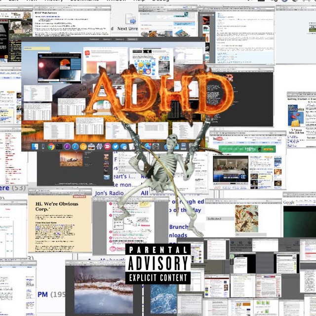 Обкладинка: ADHD — Velor