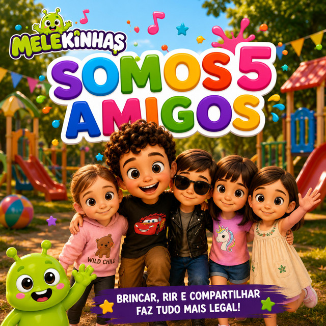 Capa de Somos 5 Amigos