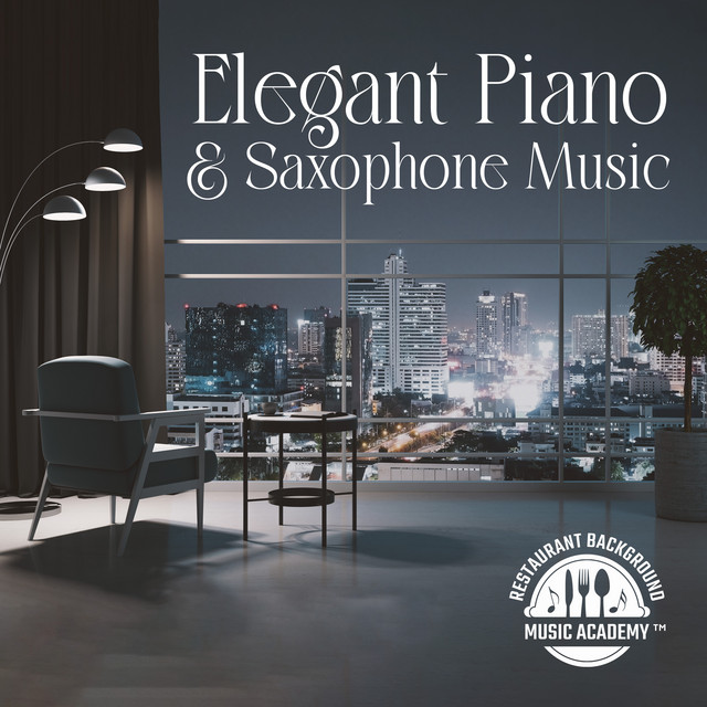 Elegant Piano & Saxophone Music: Night Luxurious Smooth Jazz for Romance & Relax, Slow Jazz Music in a NY Apartment cover art
