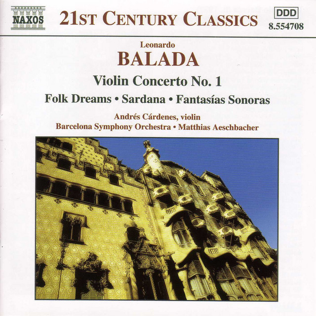 Balada: Violin Concerto No. 1 / Folk Dreams / Sardana cover art