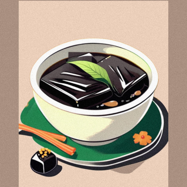 grass jelly