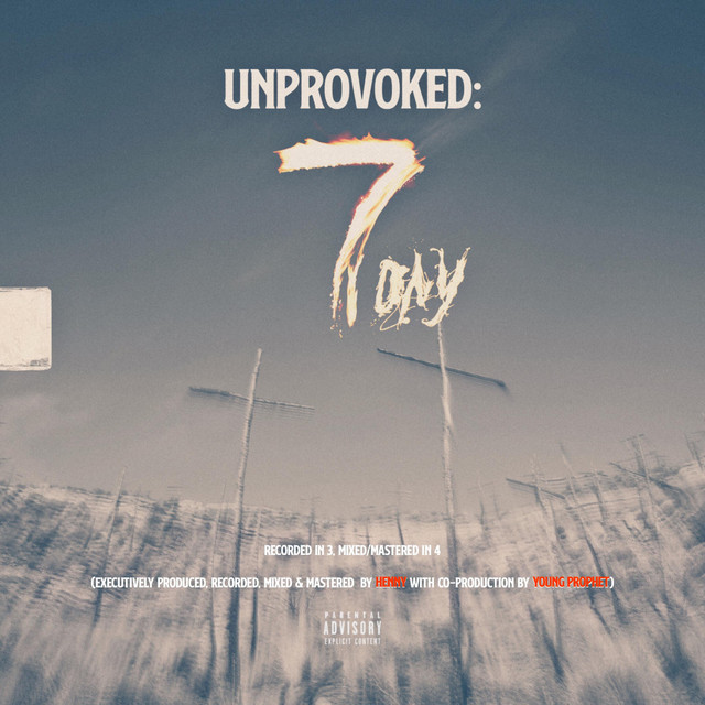 UNPROVOKED: 7 DAY cover art