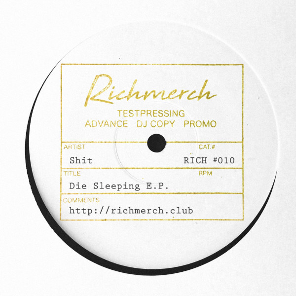 Die Sleeping EP cover art