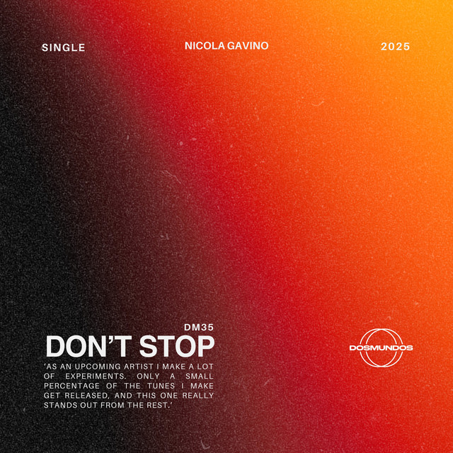 Don't Stop album art