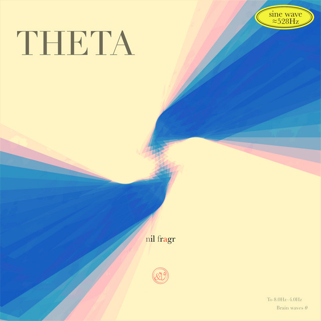 THETA -To 8.0hz~4.0hz Brain waves- （≈528Hz sine wave) cover art