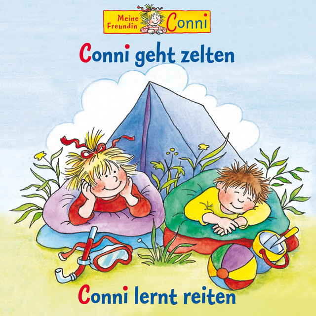 Cover: Conni geht zelten / Conni lernt reiten