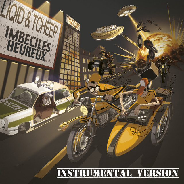 Pochette de Imbéciles heureux