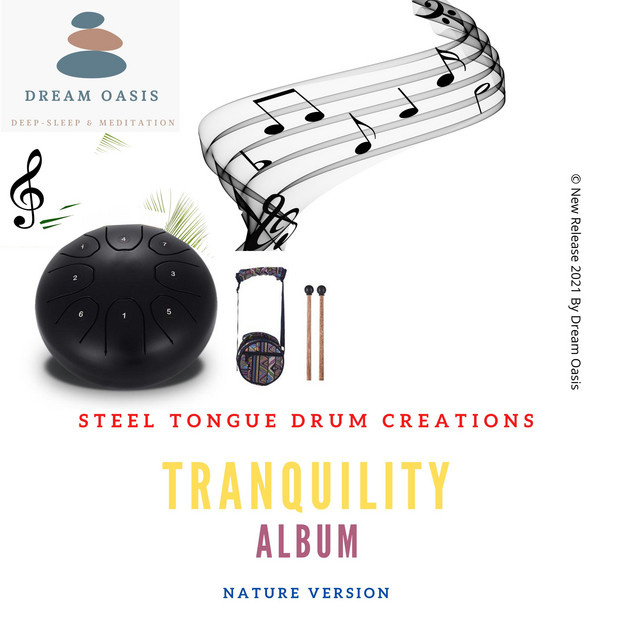 Tranquility "Album" (Steel Tongue Drum Creations) cover art