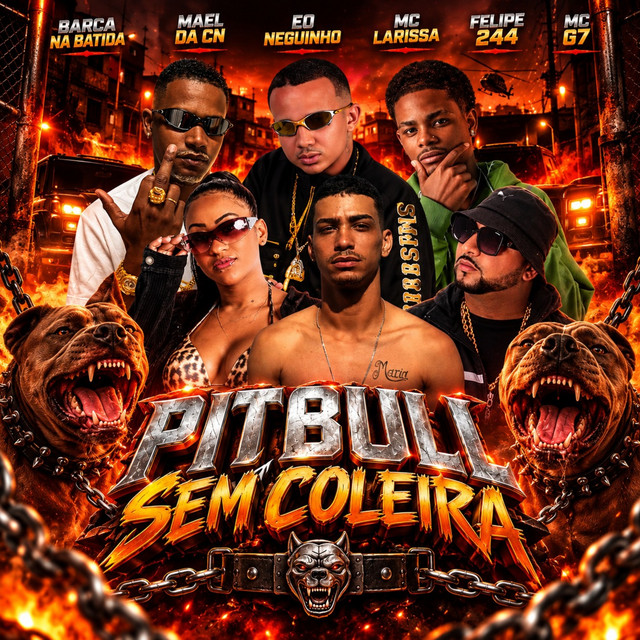 Pitbull Sem Coleira