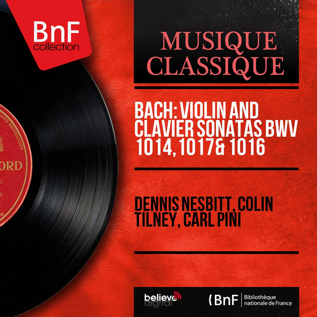 Bach: Violin and Clavier Sonatas BWV 1014, 1017 & 1016 (Mono Version) cover art