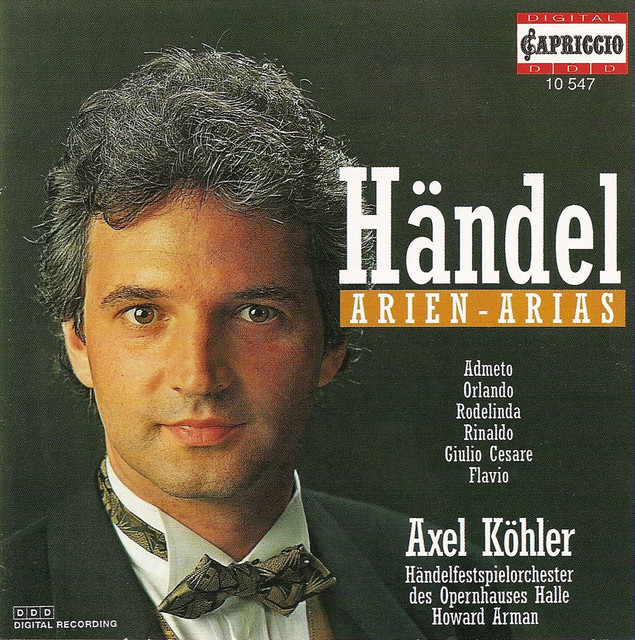 Handel, G.F.: Arias cover art