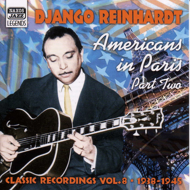 REINHARDT, Django: Americans in Paris (1938-1945) (Reinhardt, Vol. 8) cover