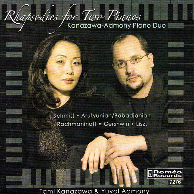 Rhapsodies for Two Pianos cover art