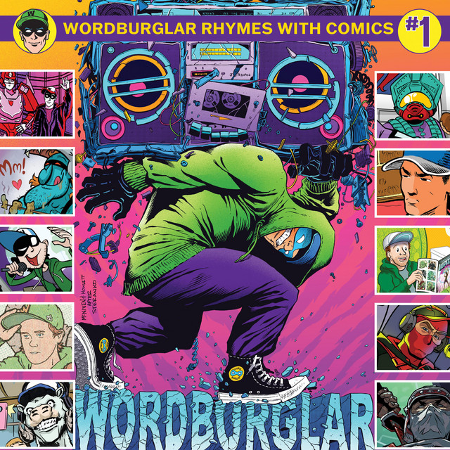 Wordburglar Rhymes With Comics #1 cover art