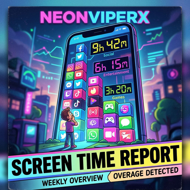 SCREEN TIME REPORT cover