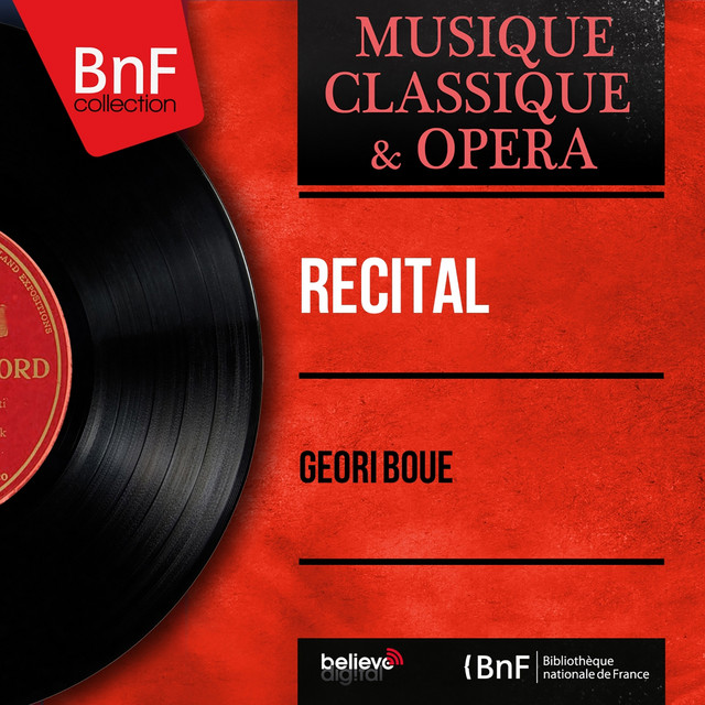Récital (Mono Version) cover art