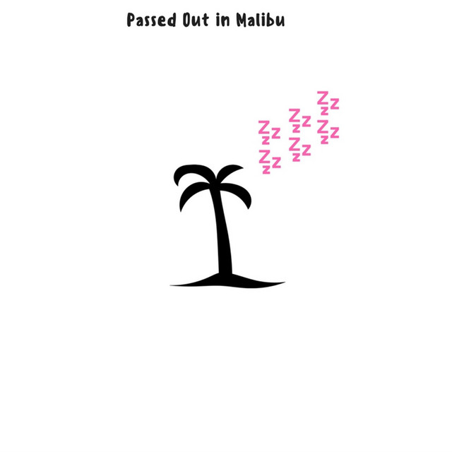 Passed out in Malibu