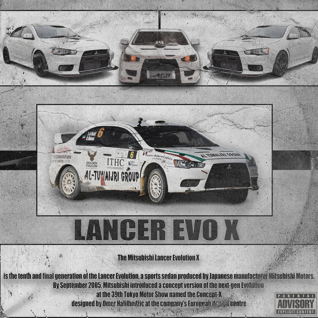 Обкладинка: LANCER EVO X — Kandelaki