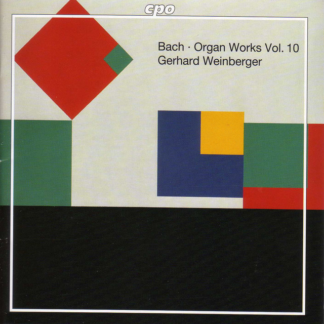 Bach, J.S.: Organ Works, Vol. 10 cover