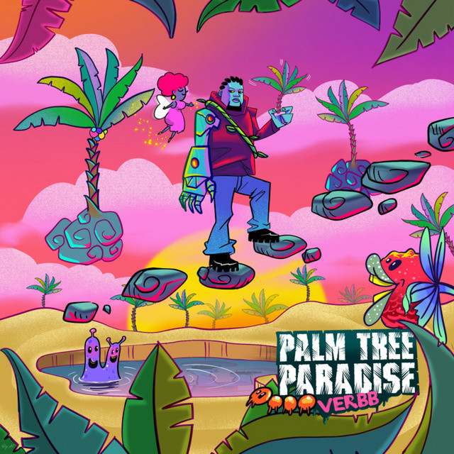 palm tree paradise cover art