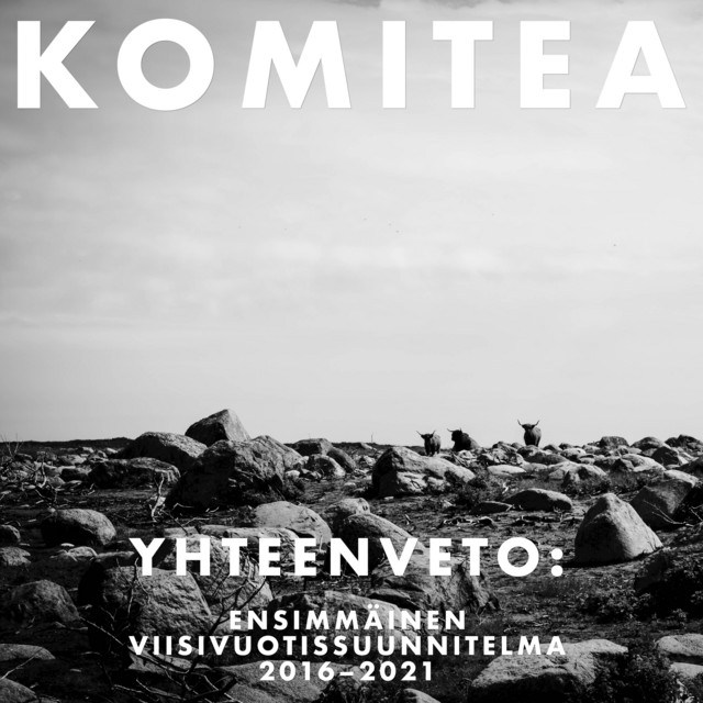 Komitea – Yhteenveto: ensimmäinen viisivuotissuunnitelma 2016–2021 cover