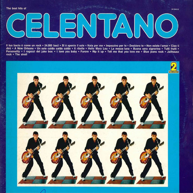 The best hits of Adriano Celentano cover art