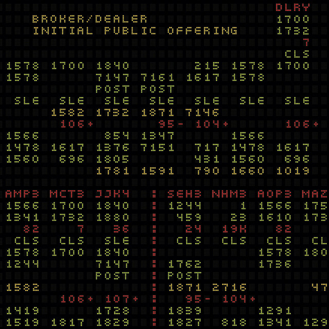 Initial Public Offering cover art