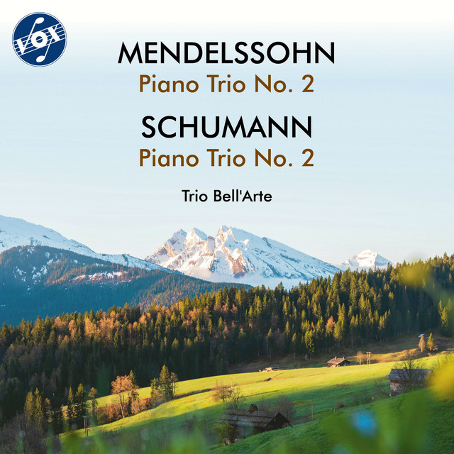 Mendelssohn: Piano Trio No. 2 in C Minor, Op. 66, MWV Q 33 - Schumann: Piano Trio No. 2 in F Major, Op. 80 cover art