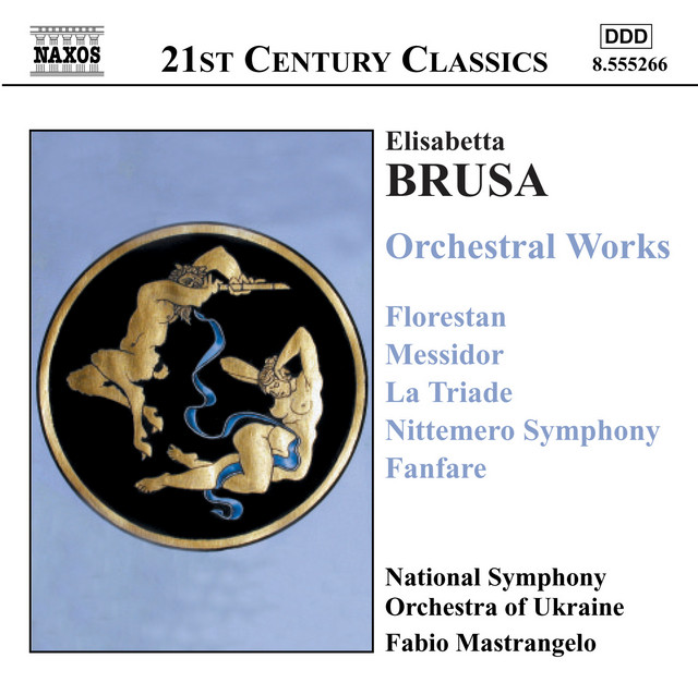 Обкладинка Ukraine National Symphony Orchestra — Brusa: Orchestral Works, Vol. 1