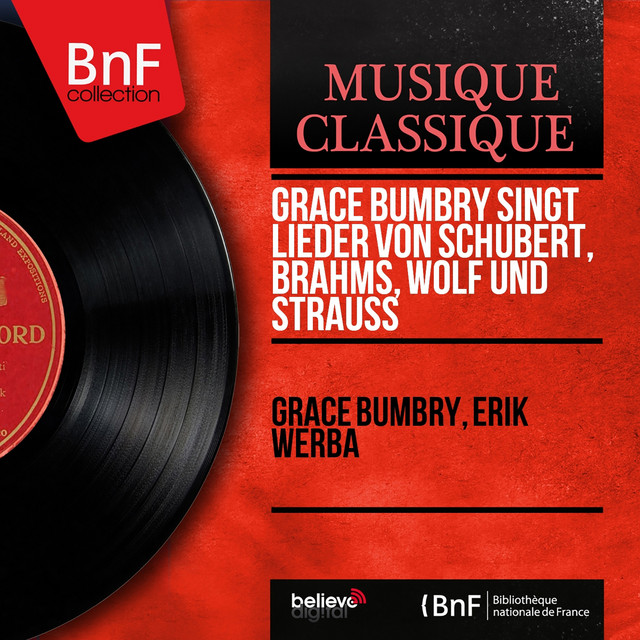 Grace Bumbry singt Lieder von Schubert, Brahms, Wolf und Strauss (Mono Version) cover art