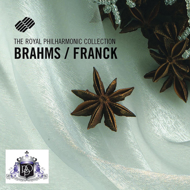 Johannes Brahms - César Franck cover art